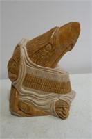 Oyengwa Sta Soapstone Carving 7"T