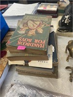 Antique Boy Scouts Books