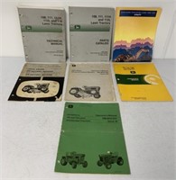 7 JD Lawn Tractors,Rotary Mowers Manuals
