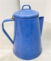 Porcelain Enamel Coffee Pot