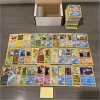 Box of Mixed Vintage and modern Pokemon cards