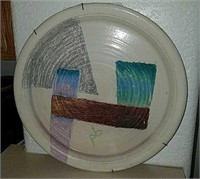 Decorative Plate, Signed #2