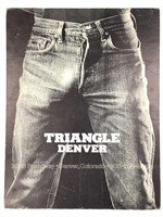 Jeans, Triangle Denver Poster