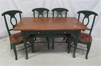 Farmhouse Dining Table and Chairs