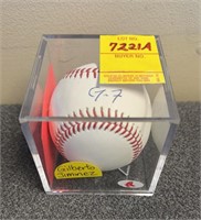 Gilberto Jiminez Autographed Baseball W/ COA