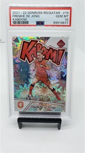 PSA 10 Frenkie De Jong Kaboom Netherlands