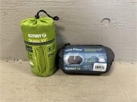 Klymit Inflatable Sleeping Bag and Pillow