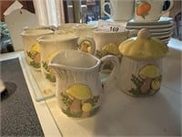 Mid century Mushroom coffe cups set