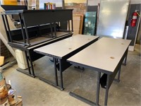 5pcs- 6ft student computer tables