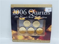 2006 24KT Gold Quarter Collection