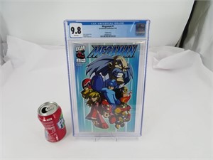 Megaman #1 , comic book gradé CGC 9.8