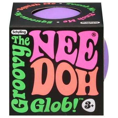 $4  Nee Doh Groovy Glob Toy, Colors Vary, Ages 3+