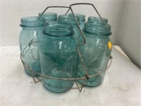 Canning Jars w/ Carrier