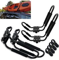 TELAKENI, 2 PAIRS OF KAYAK CARRIER RACKS, WORKS