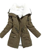 MEWOW Women's Winter Faux Lamb Wool Jacket Coat