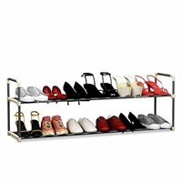 12 PAIRS SHOE RACK ORGANIZER STORAGE BENCH