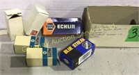 Box of Cigarette Knobs and AC Switch Condenser