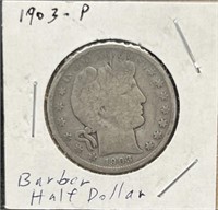 1903 P BARBER HALF DOLLAR