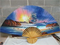 Large Wall Fan 59" Wide