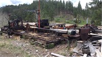 GAS POWERED Saw mill & all components