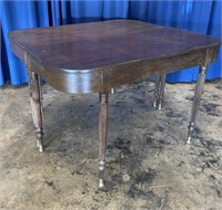 Dining Table with Brass Feet