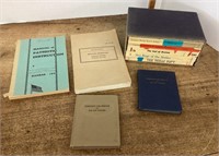 Group of military books