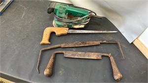 Plainer & hand saws