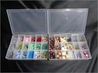 2 small bins of Beads