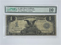 1899 $1 Silver Certificate Star Mule Fr#236m* PMG