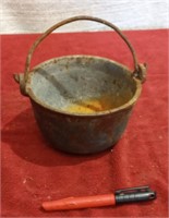 6"Cast Iron Smelting Pot