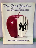 NY Yankees 1981 official Yearbook