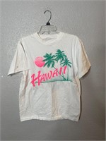 Vintage Hawaii Sunset Palm Trees Shirt