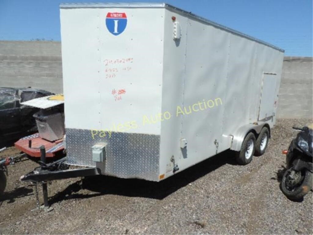 2020 Interstate Trailer 4RAVS1626LK072213 White