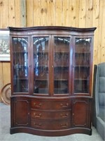 BOWFRONT CHINA CABINET