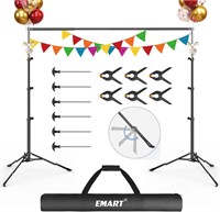 EMART Backdrop Stand 8.5x10ft Heavy Duty Kit