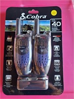 Cobra new walkie talkies