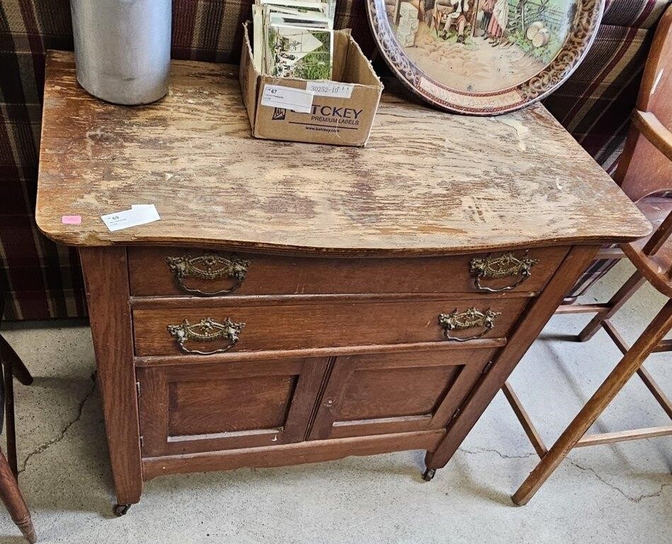 Oak Commode