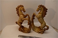 Set of 2 "A. Giannetti" Horse Statues