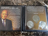 Last 3 Years EISENHOWER DOLLARS Collection MS Higr