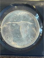 Canada 1967 Silver Dollar