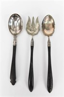 CONTINENTAL STERLING SILVER SERVING UTENSILS