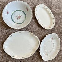 Porcelain Bowl, Plates
