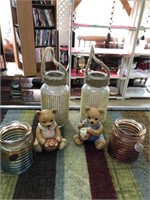 Home Interior Bears,  Vases,  Etc
