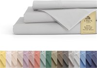 $80 NEW!100% Cotton Percale Sheets Queen Size,