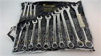 14 PC PITTSBURGH WRENCH SET 3/8 TO 1 1/4