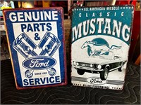 1ft x 8” Ford/Mustang Signs