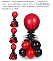 MSRP $21 4 Balloon Table Stands