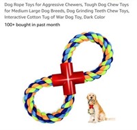 MSRP $13 Dog Aggressive Chewers Rope Toy