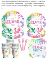 MSRP $20 Slime Party Supplies