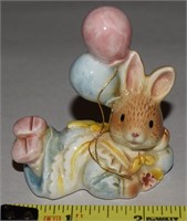 1987 George Lefton 06263 Girl Bunny Rabbit Figure